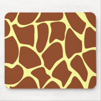Tapis De Souris Modèle Brown d'impression de girafe
