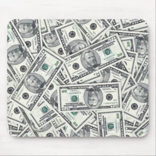 Tapis De Souris Modèle de billet de cinquante dollars