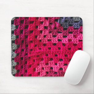 Tapis De Souris Modèle de carré de grand-mère au crochet