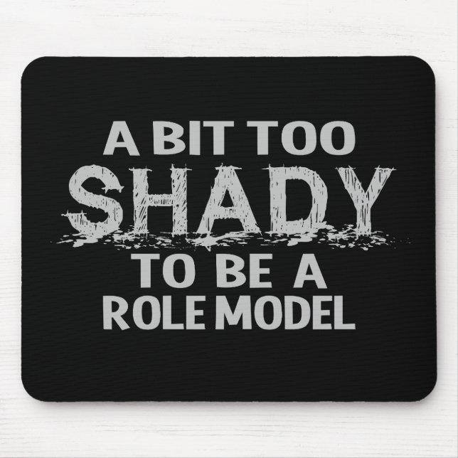 Tapis De Souris Modèle de rôle ombragé mousepad, personnalisable (Devant)