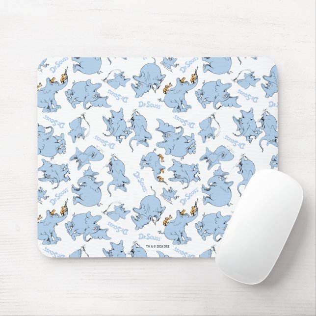 Tapis De Souris Modèle de singe Horton Hears A Who (Avec souris)