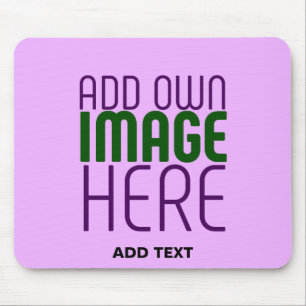 TAPIS DE SOURIS MODELE DE TEXTE D'IMAGE MAUVE SIMPLE ÉDITABLE MODE
