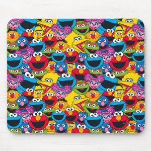 Tapis De Souris Modèle d'équipe de Rue Sesame