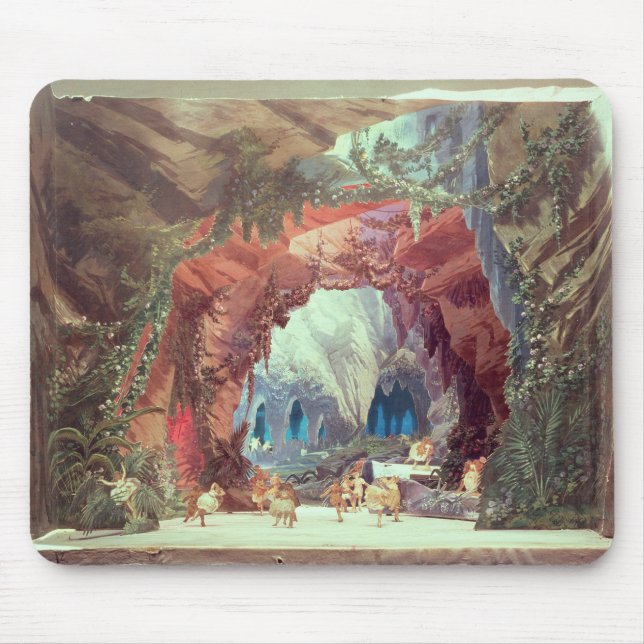 Tapis De Souris Modèle d'étape pour l'opéra 'Tannhauser (Devant)