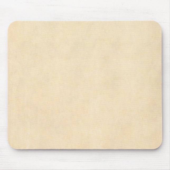 Tapis De Souris Modèle en cuir bronzage de parchemin de peau de (Devant)