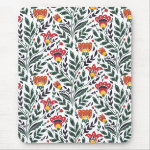 Tapis De Souris Modèle floral art populaire