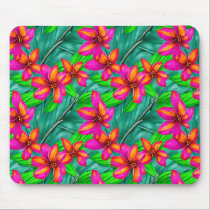 Tapis De Souris Modèle floral Paradis tropical
