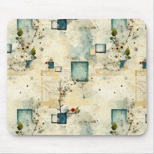 Tapis De Souris Modèle floral vintage (5)
