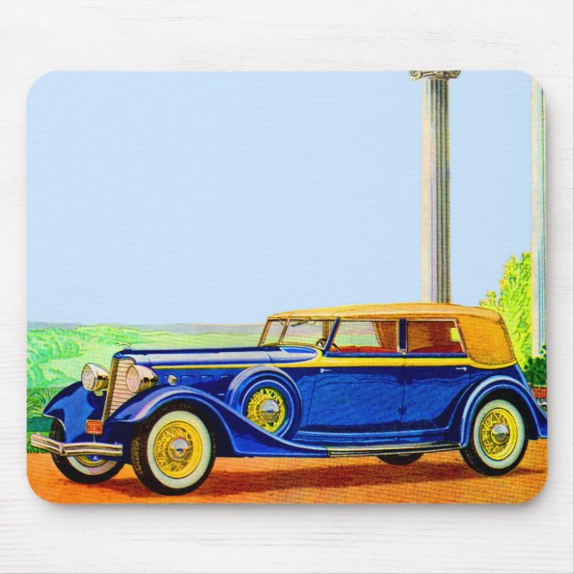 Tapis De Souris Modèle Lincoln KA 1934 (Devant)