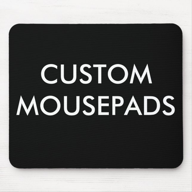 Tapis De Souris Modèle vide de Mousepad personnalisé par coutume (Devant)