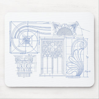 Tapis De Souris Modèles architecturaux