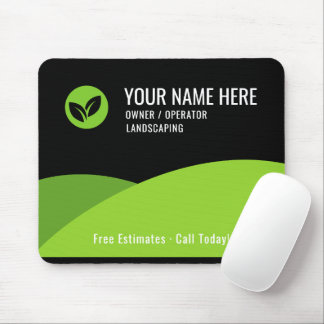 Tapis De Souris Modern Lawn Care Landscaping Business