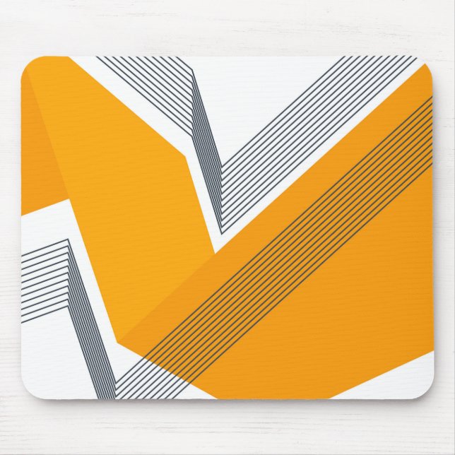 Tapis De Souris Moderne, cool, tendance, urbain, art géométrique s (Devant)