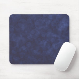 Tapis De Souris Moderne Deep Blue Bokeh Mousepad