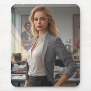 Tapis De Souris Moderne mignonne Rose fille Boss meilleur cadeau f