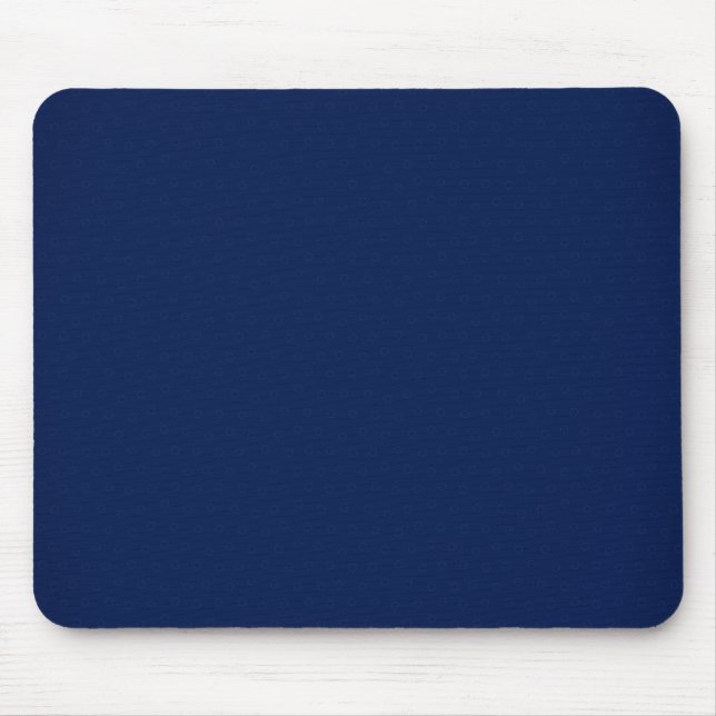 Tapis De Souris Moderne Personnalisable Royal Navy Blue (Devant)