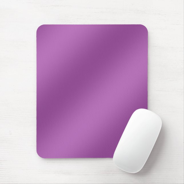 Tapis De Souris Moderne Simple Solide dégradé violet motif vague (Avec souris)