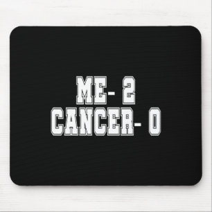 Tapis De Souris Moi Deux Cancer 0 Deux fois Survivant Chemo Radiat