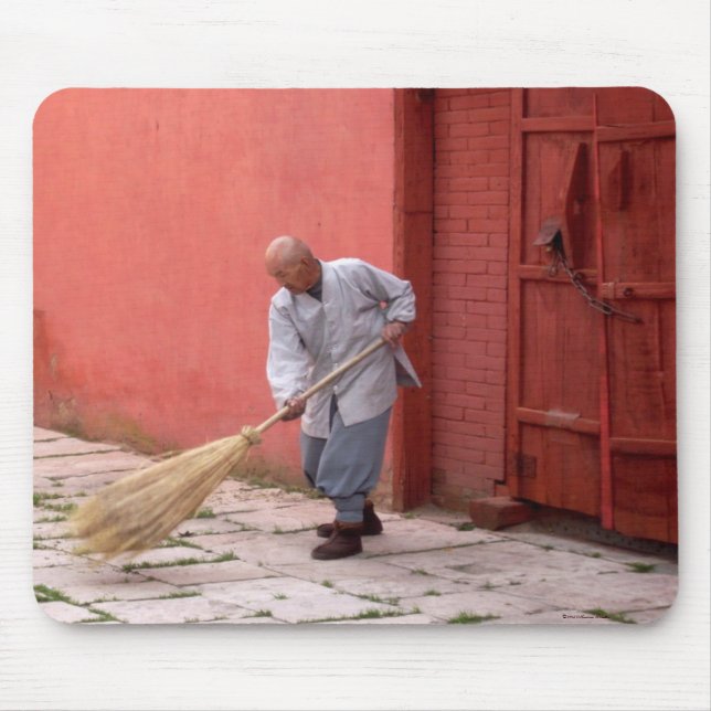 Tapis De Souris Moine bouddhiste Mousepad (Devant)