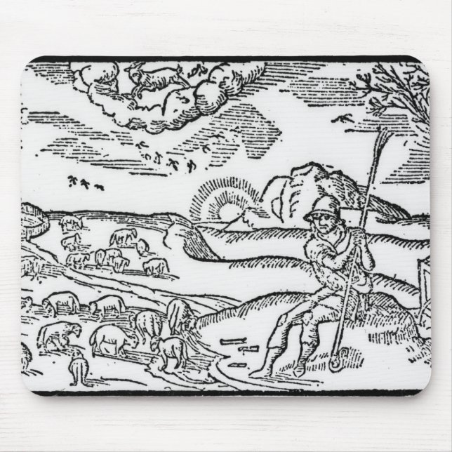 Tapis De Souris Mois de décembre, 'du Shepheardes (Devant)