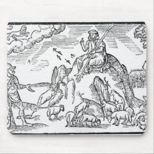 Tapis De Souris Mois de juillet, 'du Shepheardes Calendar
