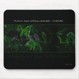 Tapis De Souris Mois de la chasse sauvage Mousepad