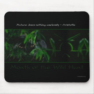Tapis De Souris Mois de la chasse sauvage Mousepad