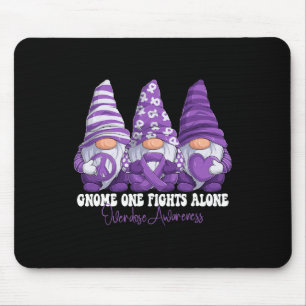 Tapis De Souris Mois de la sensibilisation au surdosage Ruban Viol