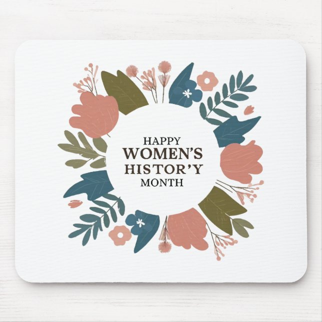Tapis De Souris Mois de l'histoire des femmes (Devant)