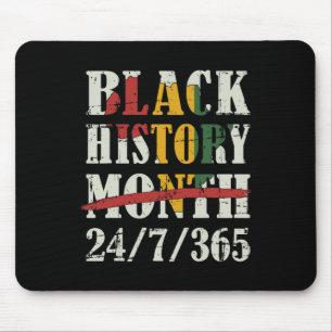Tapis De Souris Mois De L'Histoire Des Noirs 247365 Avec Drapeau C