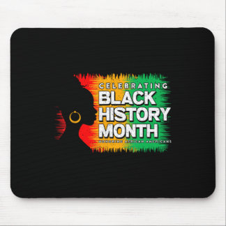 Tapis De Souris Mois de l'histoire des Noirs Afro Africain-América