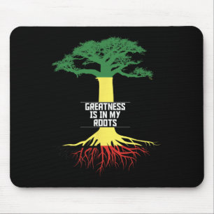 Tapis De Souris Mois de l'histoire des Noirs Fierté Histoire Afro-