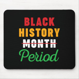 Tapis De Souris Mois de l'histoire des Noirs Période Femmes afro-a