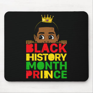 Tapis De Souris Mois de l'histoire des Noirs Prince Africain Mélan