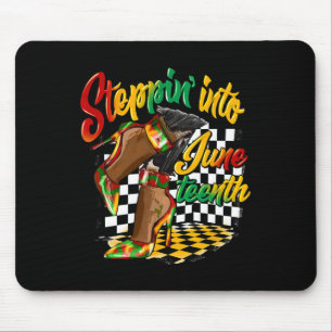 Tapis De Souris Mois De L'Histoire Des Noirs Steppin En 1865 M