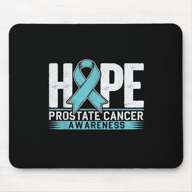 Tapis De Souris Mois de sensibilisation à la prostate Hope Cancer  (Devant)
