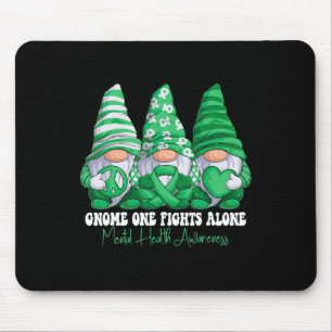 Tapis De Souris Mois de sensibilisation à la santé mentale Gnomes