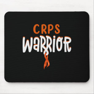 Tapis De Souris Mois de sensibilisation aux SPPC de guerrier Ruban
