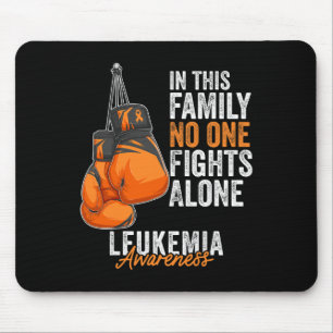 Tapis De Souris Mois de sensibilisation Gants en boîte Orange Ruba