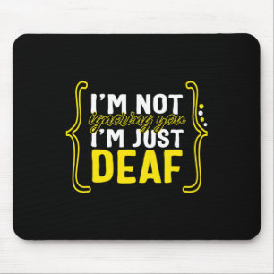 Tapis De Souris Mois de sensibilisation Soutien linguistique Asl N