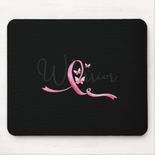Tapis De Souris Mois du cancer du sein Papillons rose Ruban femmes