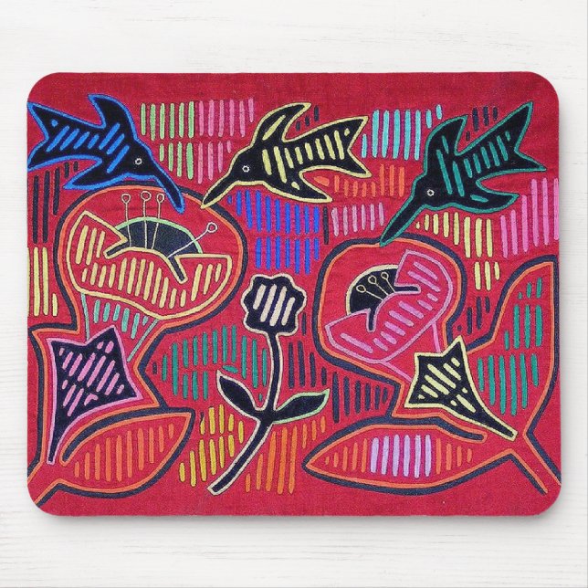 Tapis De Souris MOLA : Oiseaux de ronflement (Devant)