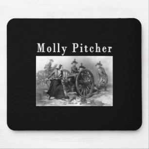 Tapis De Souris Molly Pitcher Mary Ludwig Revolutionary