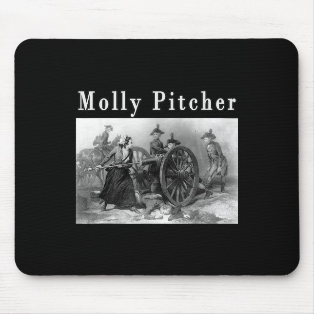 Tapis De Souris Molly Pitcher Mary Ludwig Revolutionary (Devant)