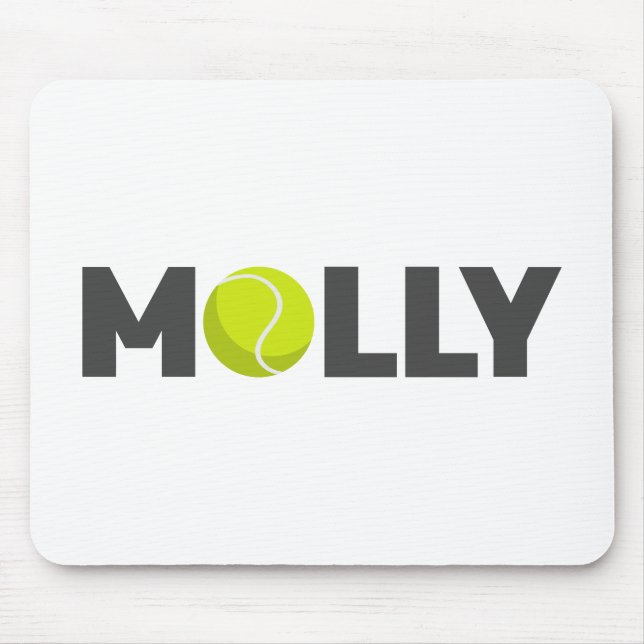 Tapis De Souris Molly Tennis (Devant)
