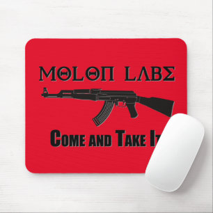 Tapis De Souris Molon Labe