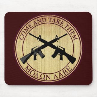 Tapis De Souris Molon Labe (venu et prenez-les)