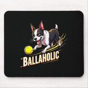Tapis De Souris Molosse de Boston Ballaholique Drôle Chassant Bost
