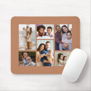Tapis De Souris Moments en vedette : Personnalisable 6 Photo Colla