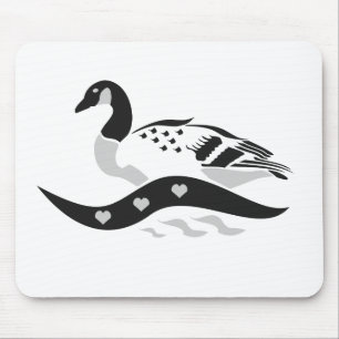 Tapis De Souris Momma Goose Natation